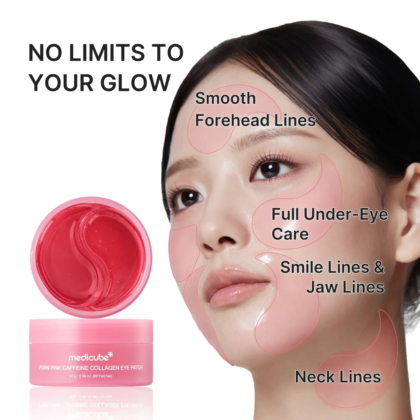 PDRN Pink Collagen Eye Patch + Volume Multi Balm Set